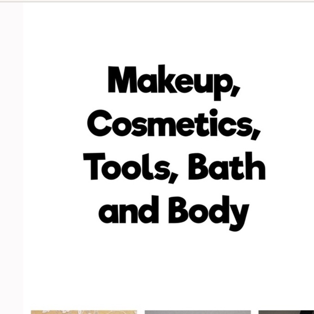 Makeup, Cosmetics,Tools, Bath and Body